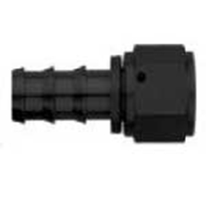 Picture of Black Straight Push Lock Hose End