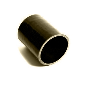 Picture of Black 4 Ply Silicone Coupler - Straight